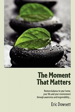 portada the moment that matters (en Inglés)