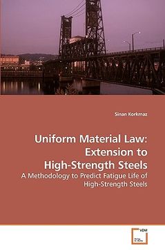 portada uniform material law: extension to high-strength steels