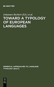 portada Toward a Typology of European Languages (en Inglés)