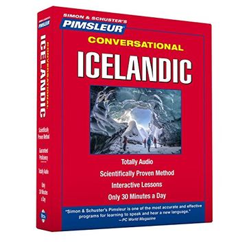 portada Pimsleur Icelandic Conversational Course - Level 1 Lessons 1-16 CD: Learn to Speak and Understand Icelandic with Pimsleur Language Programs