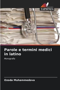 portada Parole e termini medici in latino (en Italiano)