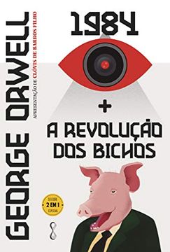 portada George Orwell: 1984 + a Revolução dos Bichos (en Portugués)