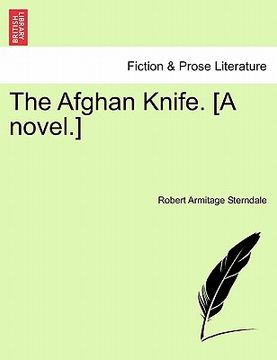 portada the afghan knife. [a novel.] (en Inglés)