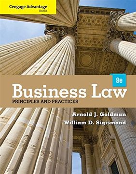 portada Cengage Advantage Books: Business Law: Principles and Practices (en Inglés)