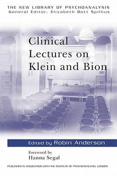 portada clinical lectures on klein and bion (en Inglés)