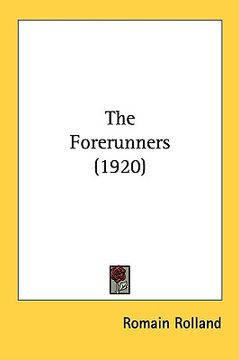 portada the forerunners (1920) (en Inglés)