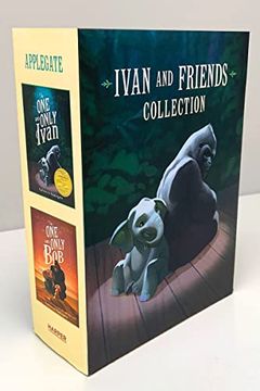 portada Ivan & Friends Paperback 2-Book box Set: The one and Only Ivan, the one and Only bob (Ivan and Friends) (en Inglés)