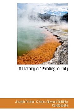 portada a history of painting in italy (en Inglés)