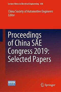 portada Proceedings of China sae Congress 2019: Selected Papers (Lecture Notes in Electrical Engineering, 646) (en Inglés)