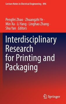 portada Interdisciplinary Research for Printing and Packaging (en Inglés)