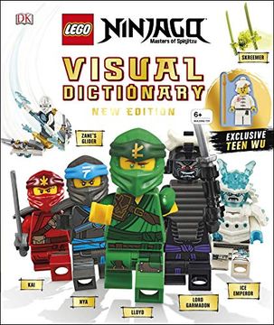 portada Lego Ninjago Visual Dictionary new Edition: With Exclusive Minifigure 