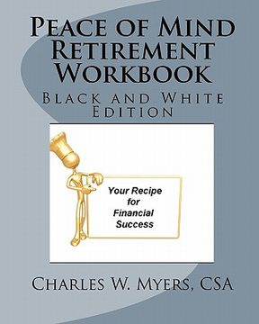 portada peace of mind retirement workbook (en Inglés)