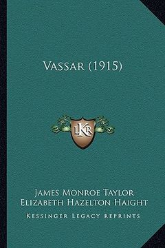 portada vassar (1915) (en Inglés)