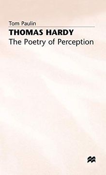 portada Thomas Hardy: The Poetry of Perception (en Inglés)