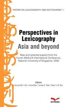 portada perspectives in lexicography: asia in beyond