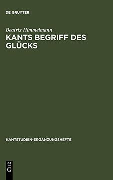portada Kants Begriff des Glücks (en Alemán)
