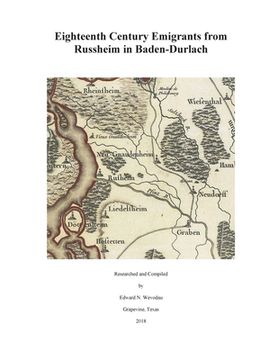 portada Eighteenth Century Emigrants from Russheim in Baden-Durlach (en Inglés)