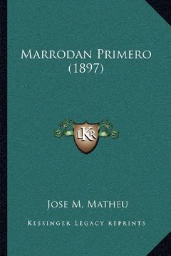 portada Marrodan Primero (1897)