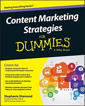 portada Content Marketing Strategies For Dummies (For Dummies (Business & Personal Finance)) (en Inglés)
