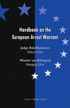 portada handbook on the european arrest warrant (en Inglés)