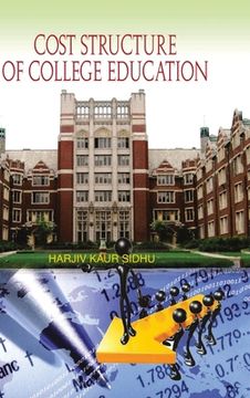 portada Cost Structure of College Education (en Inglés)