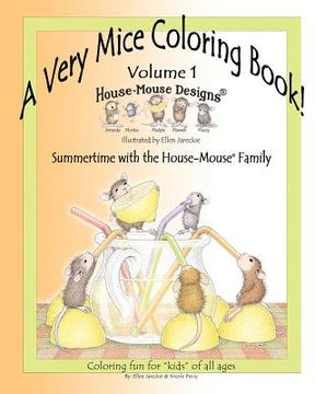 portada a very mice coloring book - volume 1 (en Inglés)
