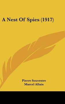 portada a nest of spies (1917) (en Inglés)