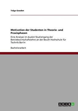 portada Motivation der Studenten in Theorie- und Praxisphasen