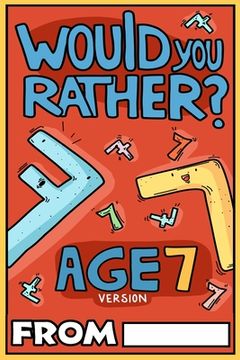 portada Would You Rather Age 7 Version (en Inglés)