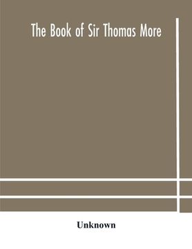 portada The book of Sir Thomas More