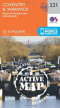 portada Coventry and Warwick, Royal Leamington Spa and Kenilworth (OS Explorer Map)