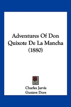 portada adventures of don quixote de la mancha (1880) (in English)