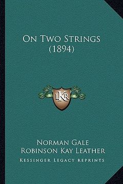 portada on two strings (1894)