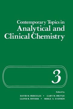 portada Contemporary Topics in Analytical and Clinical Chemistry: Volume 3 (en Inglés)