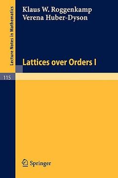 portada lattices over orders i (en Inglés)