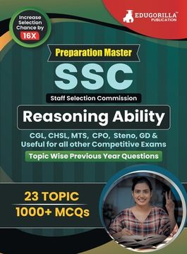 portada Preparation Master SSC Reasoning: Topic-wise Previous Year Questions (PYQ) 2023 (English Edition) - 23 Solved Tests Useful for MTS, CHSL, CGL, CPO, St (en Inglés)