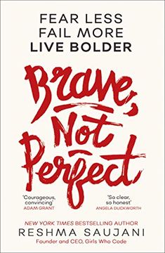 portada Brave not Perfect: Fear Less, Fail More and Live Bolder (in English)