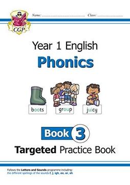 portada New Ks1 English Targeted Practice Book: Phonics - Year 1 Boo (in English)