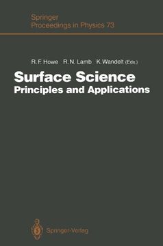 portada surface science: principles and applications (en Inglés)