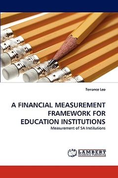 portada a financial measurement framework for education institutions