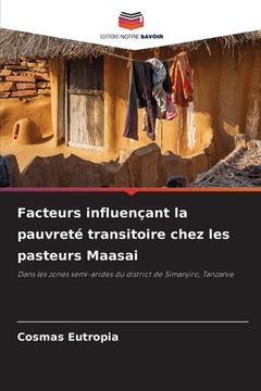 portada Facteurs influençant la pauvreté transitoire chez les pasteurs Maasai (in French)