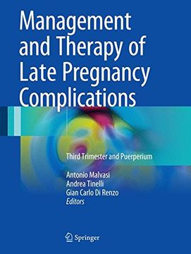 portada Management and Therapy of Late Pregnancy Complications: Third Trimester and Puerperium (en Inglés)