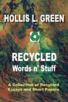 portada Recycled Words N' Stuff (en Inglés)
