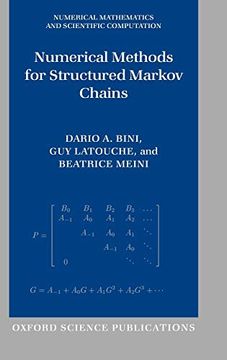 portada Numerical Methods for Structured Markov Chains (Numerical Mathematics and Scientific Computation) 