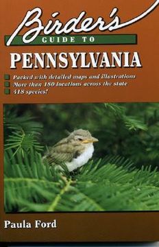 portada birder's guide to pennsylvania (in English)