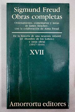 Libro Obras completas, tomo XVII, Freud, Sigmund, ISBN 51275233. Comprar en  Buscalibre