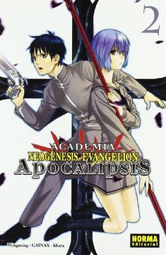portada Academia Neogénesis Evangelion: Apocalipsis 02 (Cómic Manga) (in Spanish)