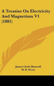 portada a treatise on electricity and magnetism v1 (1881) (en Inglés)
