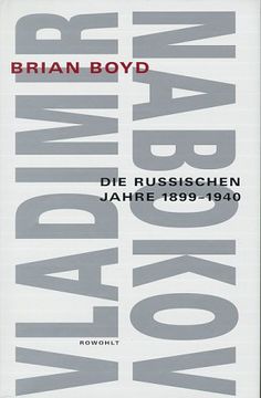 portada Vladimir Nabokov: Die russischen Jahre 1899-1940. Biographie (in German)