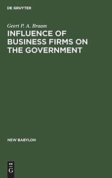 portada Influence of Business Firms on the Government (New Babylon) (in English)